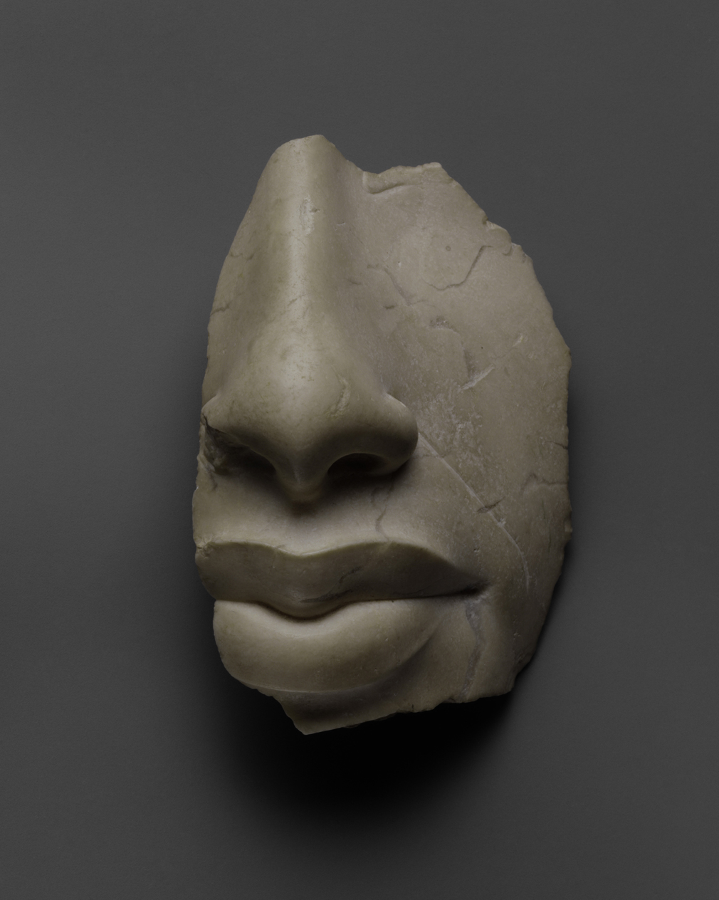 Egyptian Art Nose and Lips of Akhenaten from Akhetaten, now Amarna, Egypt c. 1353–1336 BCE 9.1 x 6.3 x 5.5 cm indurated limestone New York, Lent by The Metropolitan Museum of Art, Purchase, Edward S. Harkness Gift, 1926 (26.7.1395) Credits: © The Metropolitan Museum of Art/Art Resource / Scala, Firenze
