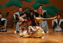 Nel tempo sospeso del teatro Nō Hosho Noh Family